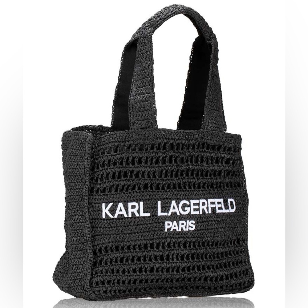 Karl Lagerfeld Antibes Straw Tote
